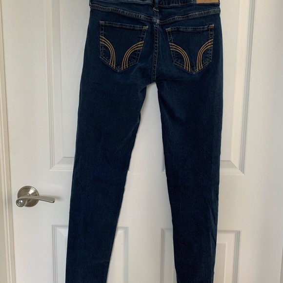 Hollister Dark Blue Skinny Jeans - 5R - Picture 8 of 8